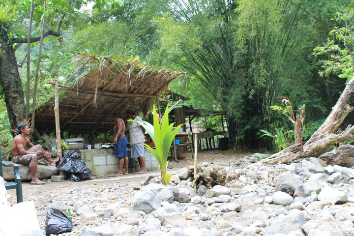 Food being prepared